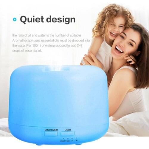 Electric 300ml Aroma Oil Air Diffuser Ultrasonic Aromatherapy Humidifier 7 Color LED Lights Home Relaxing AU Plug