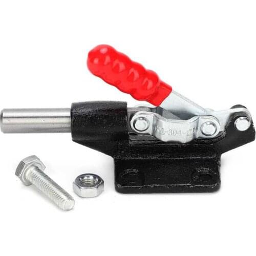 Horizontal Toggle Clamp Welding Toggle Fixture Horizontal Fixture Stroke Push Pull Quick Release Hand Hardware Tool GH-304-CM