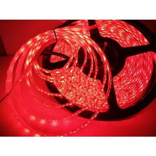 DC24V 60L/m 600LED 10M/Roll LED strip SMD 5050Flexible RGB muti Color Changeable LED lights IP65 Waterproof for indoor&outdoor