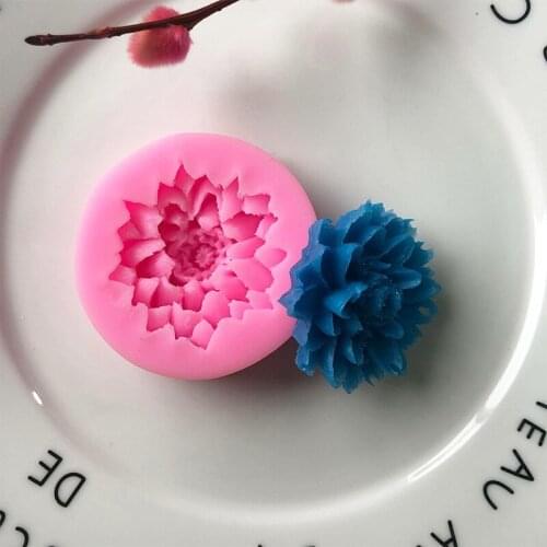 Lotus Silicone Mold Mobile Phone di jiao mo Decoration DIY Mode XGY-41