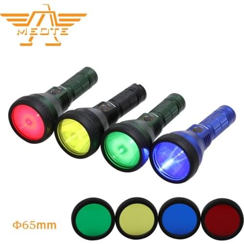 MEOTE Φ65mm 4 Color Tactical Diffuser For EOC01 LED Flashlight Lantern For Self Defense Hunting Camping Searching