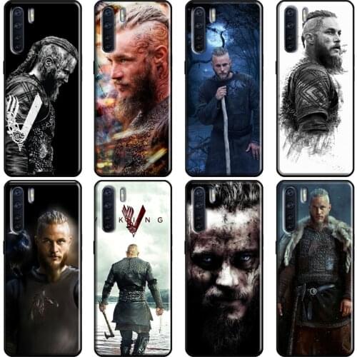 Ragnar Lothbrok Vikings Soft For OPPO A52 A72 A83 A91 A5 A9 A53 A31 2020 F5 F7 Reno 4 Pro 2Z A5S A1K A15 Case