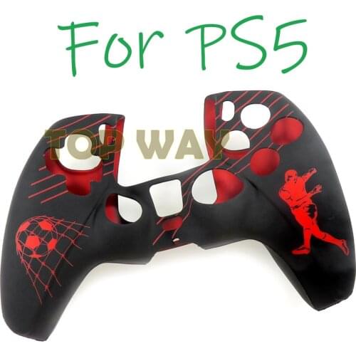 1pcs For PS5 Soft Silicone Gel Rubber Case Cover For SONY Playstation 5 For PS5 Controller Protection Case For PS5 Accessories