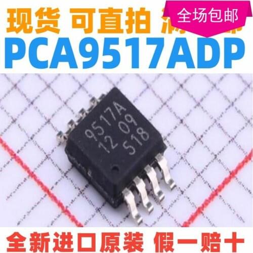 New 10pcs/lot PCA9517ADP 9517A MSOP-8