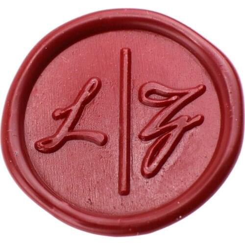 Initials wax seal stamp/Custom monogram wedding seals/wedding invitation seal/custom wedding stamp