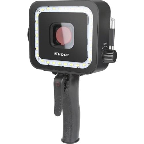 Underwater Waterproof LED Video Light Night For Sport Camera