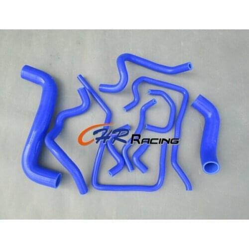 Silicone Radiator BLUE Hose For SUBARU IMPREZA WRX/STI 10 MK10 GRB/GH 2008-2011