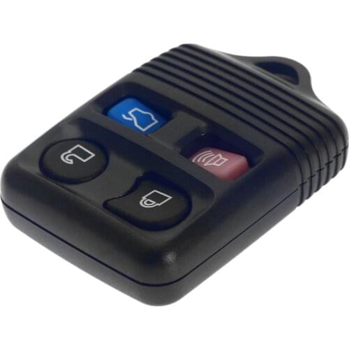 Car Replacement 4Buttons Keyless Entry Remote Fob Transmitter Clicker Beeper Alarm Car Case Shell Cover for Ford Key Smart Locks