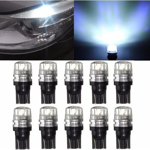 Super Bright 2/4/10pcs For Canbus Error Free 194 168 LED COB Interior Side Marker Lamp Wedge Light Bulb DC12V 6000K Dropship