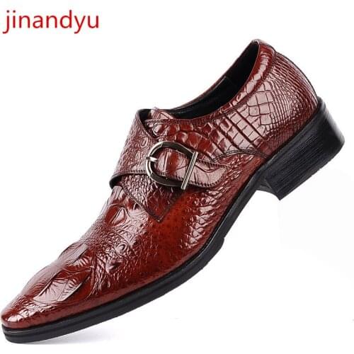 Big Size 47 48 Mens Formal Dress Shoes Male Slip on Oxford Leather Shoe for Men Business Shoes Fashion Comfy Pointed Toe Shoes