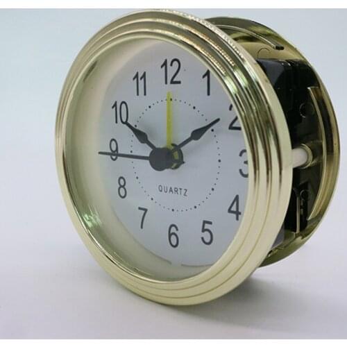 10pcs High-grade Durable Bedside Ticking Wake Up Metal Alarm Clock Home Hotel clock quartz wall clock decoration table clock