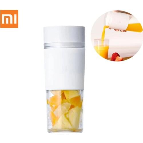 Xiaomi MIJIA Portable Juicer Cup 300ML Mini Juice Blender Fruit Food Processor Electric Kitchen Mixer Quick Juicing