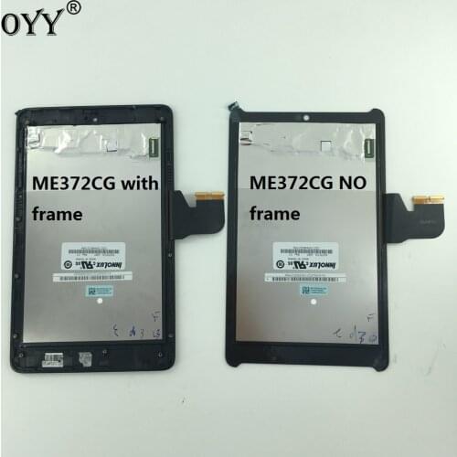 LCD Display Panel Screen Monitor Touch Screen Digitizer Glass Assembly For Asus Fonepad 7 LTE ME372CG ME372 KOOE K00E 5470L FPC