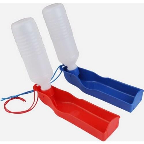 1pcs Colorful Outdoor Pet Dog Kettle Water Feeder Portable Water Drinking Bottle 500ml Pet Travelling Water Canteen