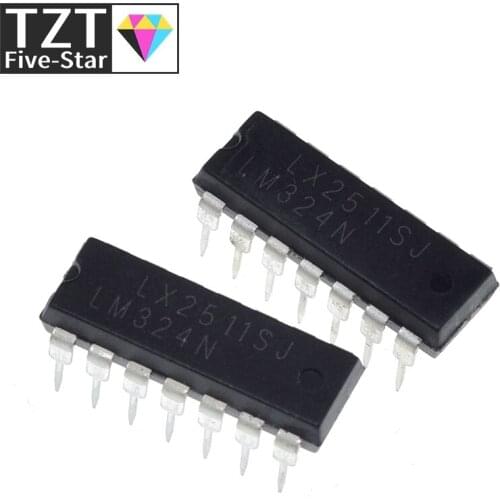 10PCS LM324N DIP14 LM324 DIP DIP-14 new and original IC