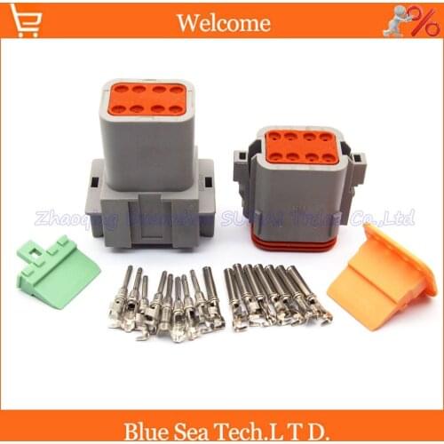 2 sets Great Terminal Deutsch DT06-12S&DT04-12P 12 Pin Engine/Gearbox waterproof electrical connector for car,bus,motor,truck
