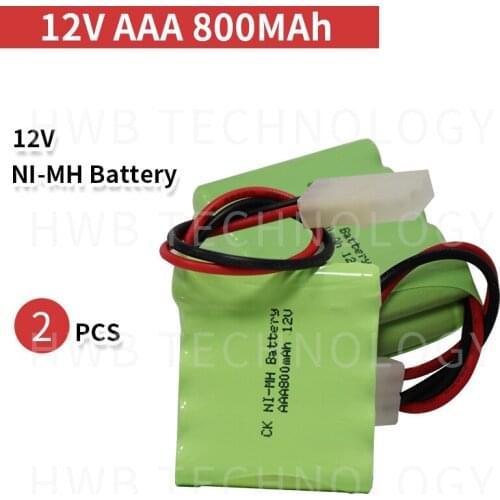 2 PCS/lot KX Original New Ni-MH 12V 800mAh Ni-MH AAA Rechargeable Battery Pack With Plugs Free Shipping