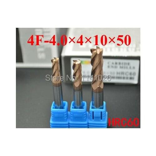 4F-4.0*4*10*50,HRC60,carbide end mills,Carbide Square Flatted End Mill , the lathe tool,boring bar,cnc,machine