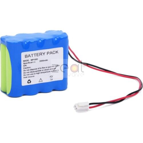 FOR DAIWHA MP-1000 2000mah 9.6v NI-MH Infusion Pump Battery