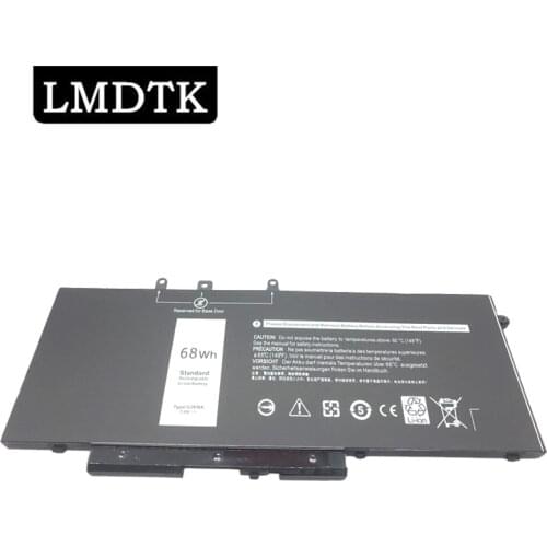 LMDTK New GJKNX Laptop Battery For Dell Latitude E5480 5580 5490 5590 Precision M3520 M3530 GD1JP 7.6V 68WH