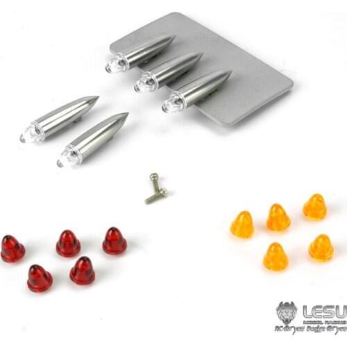 LESU 1/14 TMY RC Tractor Truck King Hau Spare Part 3MM Metal Lamp Cup B TH04732-SMT3