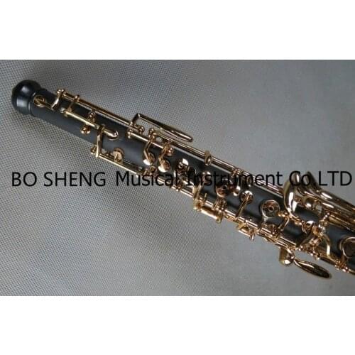 Great professional ebony concert semiautomatic C key oboe full conservatory