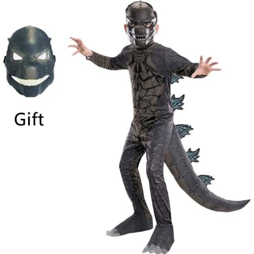 Halloween Costumes Kids King Kong Dinosaur With Shoes Cover Stage Performance Birthday Party Fantasy Christmas Clothes