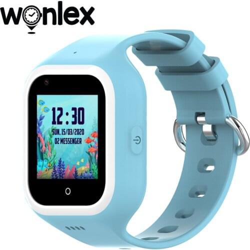 Wonlex Smart-Watches Kids GPS-Tracker Smart 4G Video KT21 Camera Geo Location Locator SOS GPS Watch Waterproof Baby Sports Clock