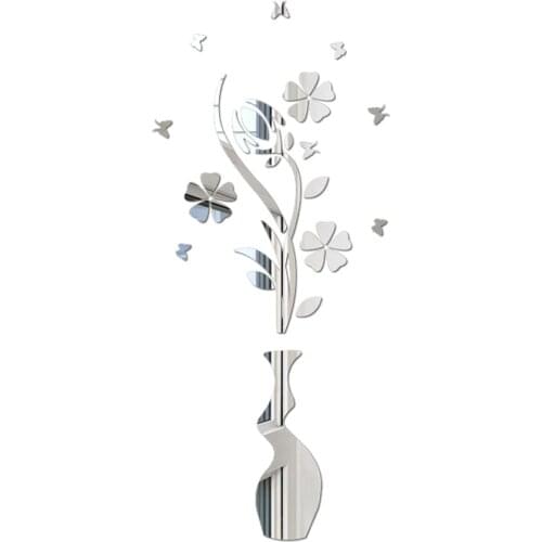DXLYMYU Flowers Wall Stickers