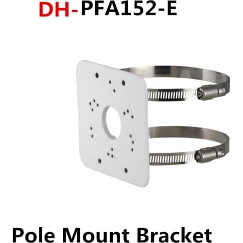 Dahua Pole Mount Bracket PFA152-E Material: Aluminum Pole Mount Bracket Neat & Integrated design Camera Bracket PFA152-E