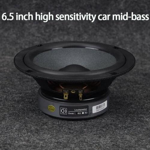 KYYSLB RF-653YM01 25-50W 4ohm 6.5 Inch High Sensitivity Car Mid-woofer Speaker High Efficiency Car with Fever Speaker