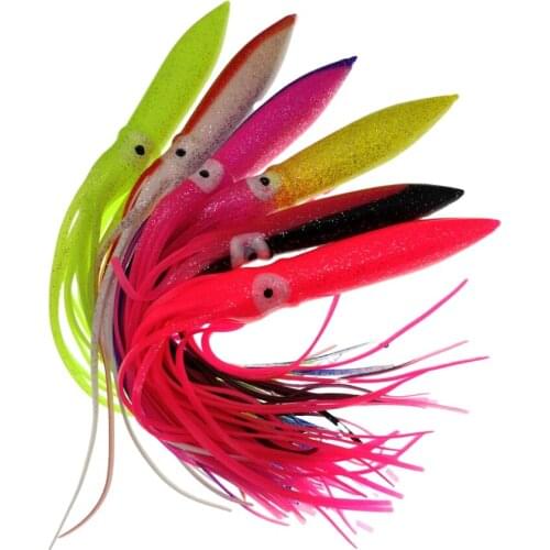 1pcs 30cm 40G Octopus Lure Squid Jigs Fishing Lure Soft Lure sea fishing salt water skirt Free shipping Fishing tackle