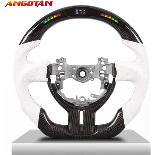 Volante Toyota 100% Real LED Carbon Fiber Display Steering Wheel compatible for Toyota 86