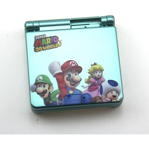 2020 For GameBoy Advance SP Classic NES Limited Edition Replacement Full Housing Shell Screen Lens For GBA SP Housing Case Cover