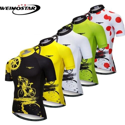 Weimostar Men Cycling Jersey downhill jersey maillot ciclismo mtb jerseys Bicycle Gear Bike Jersey Shirt Quick Dry