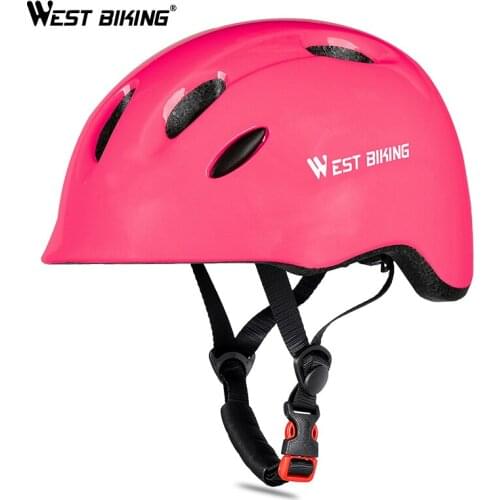 WEST BIKING Kids Helmet Ultralight EPS Foam Childrens Protective Gear Sports Safety Cap Protective Helmet for Skating Scooter
