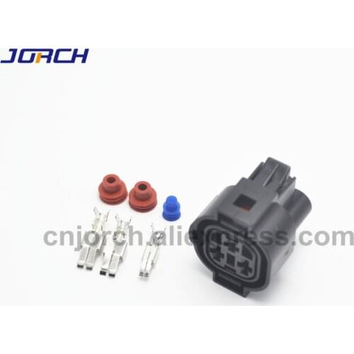 5sets 3pin VW auto electric wiring plug connector waterproof cable connectors 1H0973203