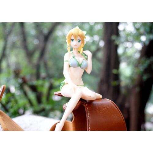 Anime Sword Art Online Kirigaya Suguha PVC New Figure Model Noodle Stopper No Box