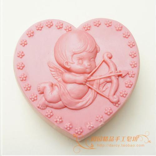 Angel Silicone Soap mold candle mould DIY Handmade Craft 3d soap molds S030