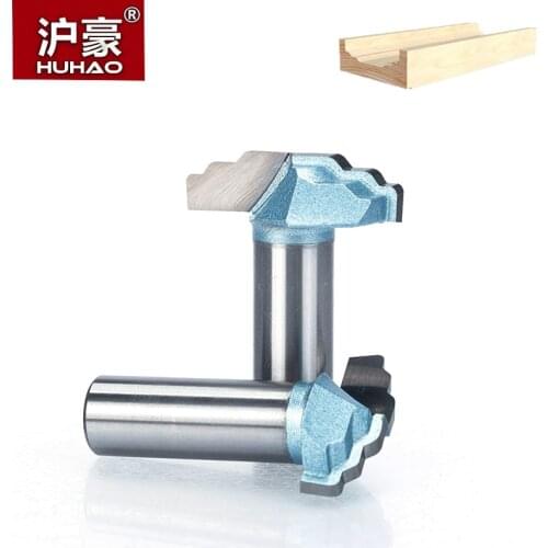 HUHAO 1pc Shank 1/2" Woodworking R Bit Engraving Door Cabinet Engraving Tool Tungsten Carbide Milling Cutter
