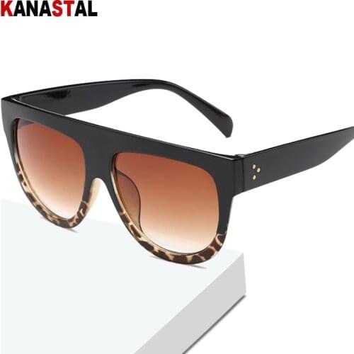 Brand Designer Luxury Vintage Sun Glasses Fashion Women/Men Sunglasses Big Full Frame Eyewear Gradient Lens Gafas