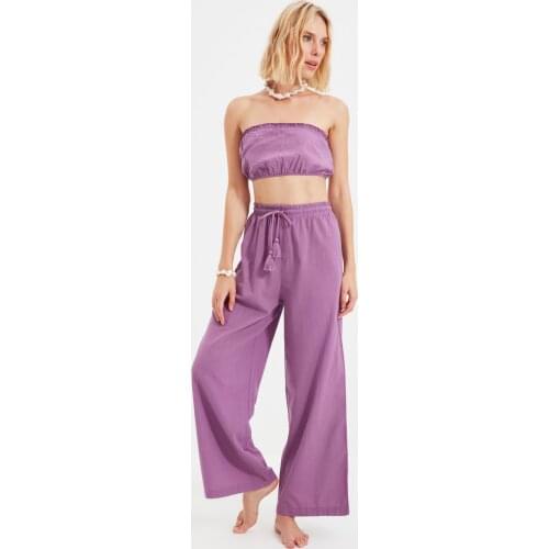 Trendyol Strapless Top-Bottom Suit TBESS21AU0444