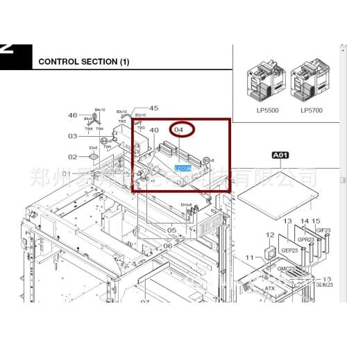 LDD23 ,857c1059597,113c1059596 fuji frontier 550 570 pcb ,new and japan origin, digital minilab photo printer machine