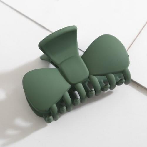 Fashion Hot Sale large Crab Simple Acrylic Hair Claw Resistance to falling for girls Women Hair Accessories