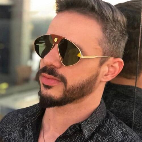 Fashion New Sunglasses Women Men Luxury Design Vintage Metal Sun glasses Gradient Sunglass UV400 Shades gafas de sol