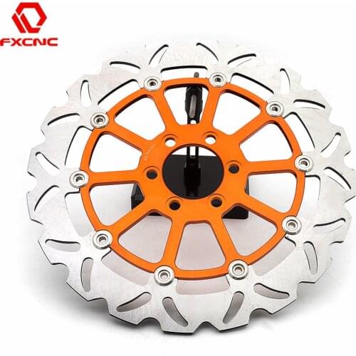 Motorcycle Disc Rotor Aluminum Front Brake Disc Rotor Floating 300mm 320mm For DK 125 200 390 RC390 2013 2014 2015 2016