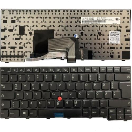 NEW German/GR laptop keyboard FOR LENOVO THINKPAD L440 L450 L460 T431 T431S T440 T440P T440S T450 T450S E431 E440 NO backlit