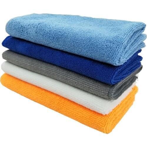 40x40cm Car Wash Towel Microfiber Cloth Vehicle Dry Clean Polishing Wipe Thickened Absorbent Scratch Free