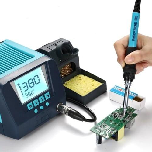 Welding Platform BK60 Intelligent Large Screen Temperature Regulating Electric Soldering Iron Industrial Grade Fast Temperature