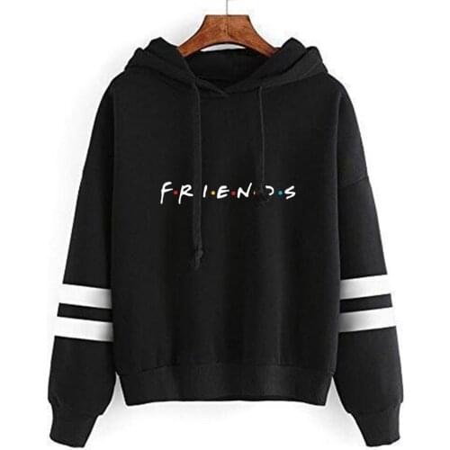 FRIENDS Printed Hoodies Sweatshirts Women/Men TV Show I'll Be There for You Hoodie Sweatshirt Fashion Fleece Warm Tracksuit 4XL